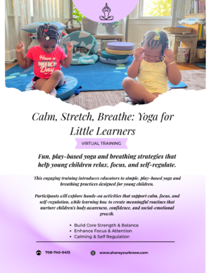 COMING SOON! Calm, Stretch, Breathe: Yoga for Little Learners
