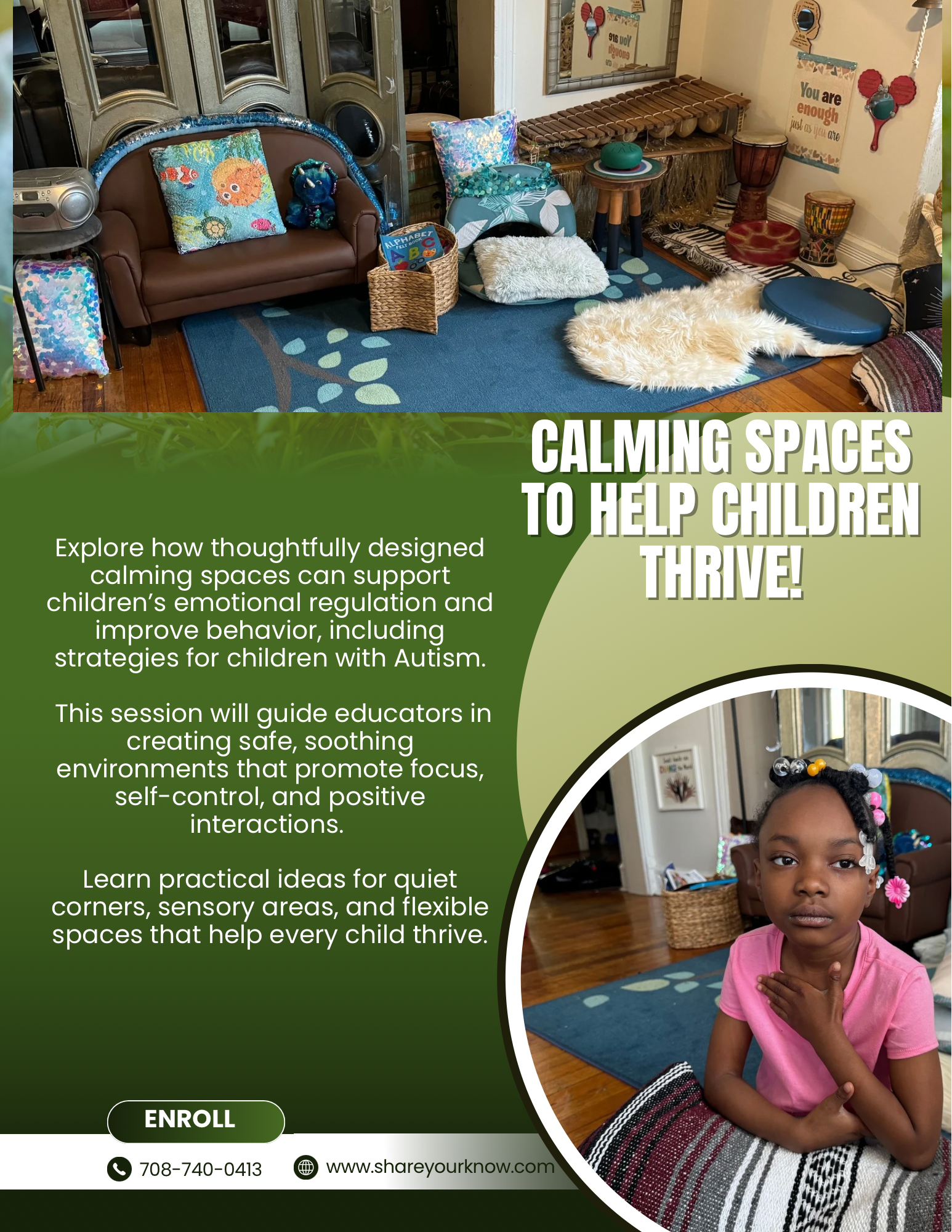 COMING SOON! Calming Spaces to Help Children Thrive!