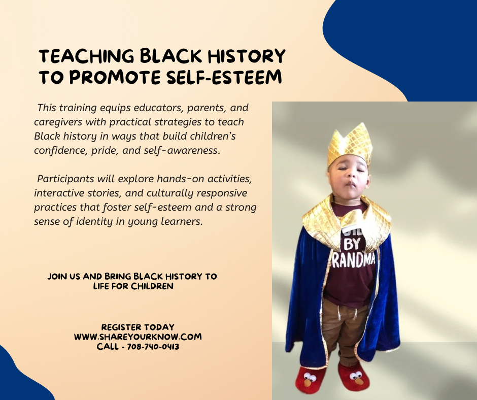 COMING SOON! Teaching Black History to Promote Self-esteem